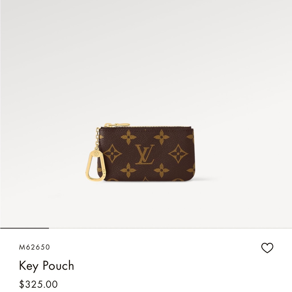 BRAND NEW WITH TAGS Louis Vuitton Key Pouch. still in box